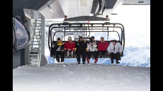 Eröffnung Larmachbahn Königsleiten 07122018 [upl. by Dulce]