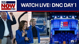 WATCH LIVE Democratic National Convention begins today Palestine protests heat up  LiveNOW FOX [upl. by Adnala]