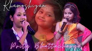 Khamoshiyan Song  Superstar Singer  Prity Bhattacharya [upl. by Henryson]