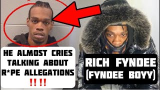 Fyndee Boyy CRIES About His RPE ALLEGATIONS Against Him  Checking Into Protective Custody Pt1 [upl. by Tasia]