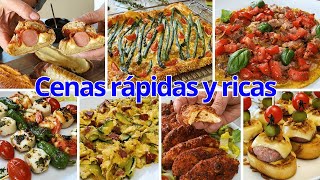 😋👏Cenas Rápidas y Ricas Para Toda la Semana [upl. by Narmak]