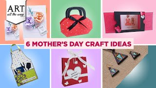 6 Mothers Day Craft Ideas  Paper Craft  DIY  Greeting Card  Gift Ideas  VENTUNOART [upl. by Mcgregor472]