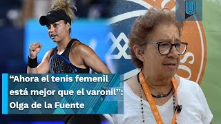 “Ahora el tenis femenil está mejor que el varonil” asegura directora del Abierto GNP Seguros [upl. by Yehtomit]