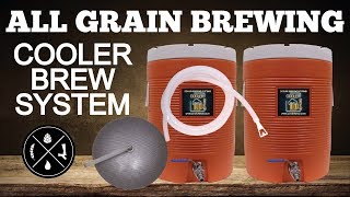 All Grain Brewing on a Cooler Brew System [upl. by Merideth680]