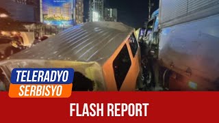 Truck driver in deadly QC road crash arrested  Teleradyo Serbisyo 06 December 2024 [upl. by Chafee]