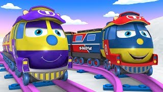 Cartoons Chu Chu Train for Kids  toy factory cartoon [upl. by Nigem887]