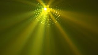 Disco Ball Light Effect on Party Screen Colorful Lights [upl. by Ennayelhsa]