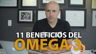 11 Grandes Beneficios del OMEGA 3  Dr Carlos Jaramillo [upl. by Yecam]