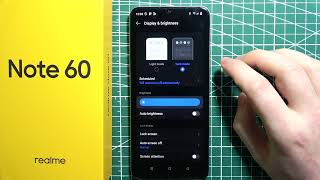 How to Change Dark amp Light Theme On Realme Note 60 [upl. by Seaman]