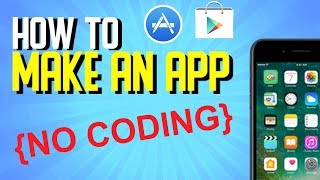 How to Create an App Without Coding Mobile Game App Developing [upl. by Mikey217]