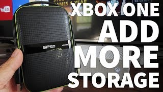 How to Connect External Hard Drive to Xbox One – Silicon Power Armor A60 Expansion Drive Review [upl. by Nola405]