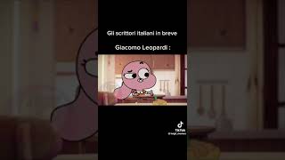 Gli scrittori italiani in breve con Gumball [upl. by Rosalyn]