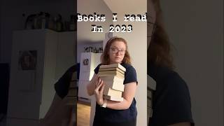 Rating books I read in 2023 [upl. by Aihsotan]