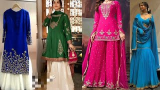 Most beautiful Top 30new Gharara sharara Dress Design ideas for weddingghararashararaviral [upl. by Hgieloj]