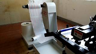 heat transfer label printing [upl. by Naellij946]