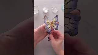 How to make wafer paper butterflies shorts [upl. by Ela147]