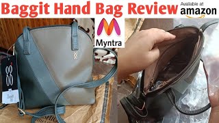 Baggit Hand Bag Review  HandBag under 1000  handbag haul sling bag for women [upl. by Aihsel]