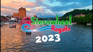 The 2023 Charleston Sternwheel Regatta  Compilation Highlights by UAVisions [upl. by Sidra]