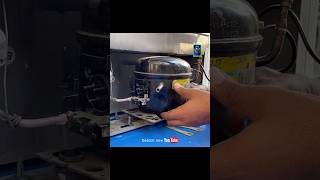 How to install 2 compressor in the fridge shortvideo [upl. by Ahsa154]