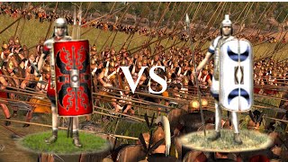 ROME TOTAL WAR REMASTERED Legionary Cohort VS Poeni Infantry [upl. by Filomena372]