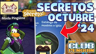 SECRETOS de los CATÁLOGOS de MODA y MUEBLES E IGLÚS Octubre 2024  New Club Penguin 🎃🍂 [upl. by Arrad]