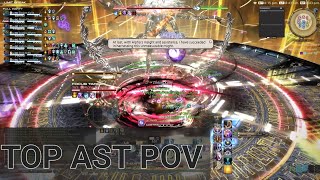 Final Fantasy XIV Endwalker TOP Clear 65 Alpha Omega  AST POV PS5 [upl. by Paola]