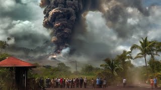 Explosive Eruption Rocks Costa Ricas Largest Volcano Rincon de la Vieja volcano eruption [upl. by Keen552]