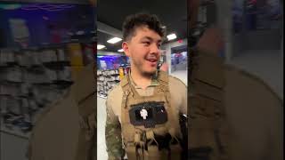 Yahya333z gave everone their dream airsoft gun mrbeast thanks airsoftmilsim airsoft dream [upl. by Ketchum]