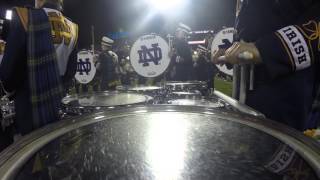 Notre Dame Band Fenway Park Pregame [upl. by Anayd]