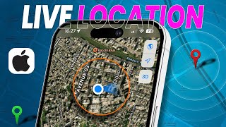 How to See Someone’s Live Location on iPhone  Track RealTime Location on iPhone [upl. by Wobniar]