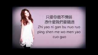 Hebe Tien 田馥甄 【你就不要想起我】歌詞版 LYRICS CHINESE  PINYIN [upl. by Anivlek]