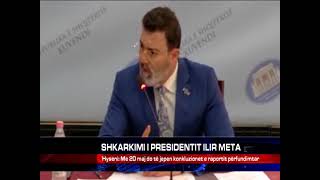 SHKARKIMI I PRESIDENTIT ILIR META [upl. by Anas]