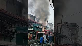 Sunog sa Varona st Tondo Manila sunog fire bumbero tondo firefighter [upl. by Callery849]