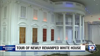 Take a glimpse at the newly revamped White House tour [upl. by Don]