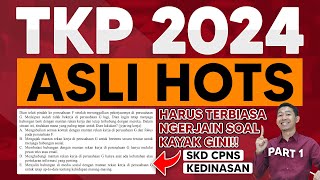 SOAL CPNS 2024 TKP TERBARU [upl. by Marilin]