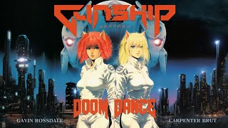 GUNSHIP  DooM Dance Feat Carpenter Brut amp Gavin Rossdale Official Lyric Video [upl. by Ecyt349]