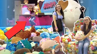 JUMPING INTO A SQUISHMALLOW PIT  VidCon vlog [upl. by Amis564]