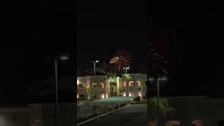 Surprise Midnight Firework Show in Southwest Valley of Las Vegas shorts vegas [upl. by Adnorahc165]