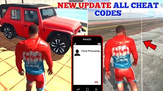 Indian Bike Driving 3D New Update Rain ModeThar RoxxFog Mode Cheat Code 😍🔥 Harsh in Game [upl. by Sennahoj724]