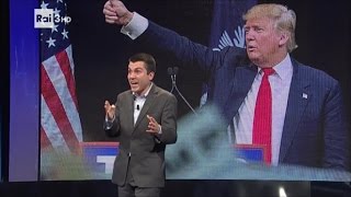 Saverio Raimondo e gli effetti della presidenza Trump  Politics [upl. by Annalise499]