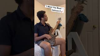 I Want You Back  Bass Cover Jackson 5 shorts bass jackson5 musician [upl. by Suivatra]