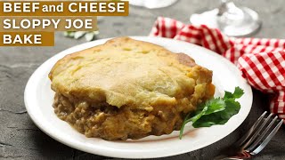 Beef n Cheese Sloppy Joe Bake is a new way to enjoy a classic [upl. by Sanfourd858]