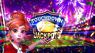 Huuuge Casino Touchdown Jackpots [upl. by Crandall]