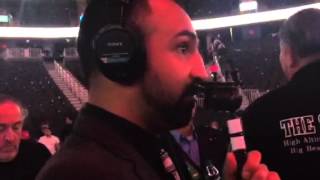 Paulie malignaggi thats why the have weight classes in boxing [upl. by Giule]