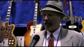 Dan Erlewine with Roger Fritz at the NAMM Show [upl. by Bledsoe323]