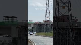 The Flowerpot Flyover Project A Drones View of Ghanas Infrastructure Progressing 🇬🇭 ghana accra [upl. by Ednalrim97]