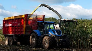 Mais 2024🌽 Claas  New Holland  John Deere  Lettink Westendorp  Mais hakselen [upl. by Toni496]