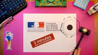 Réforme de la formation professionnelle  3 minutes pour tout comprendre [upl. by Eiramit]