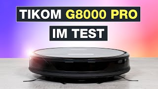 TIKOM G8000 Pro Test  Lohnt sich der Kauf Günstiger Saugroboter mit Wischfunktion  Testventure [upl. by Anrak]