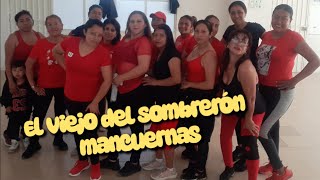 EL VIEJO DEL SOMBRERÓNLA SONORA DINAMITA FT LA MOROCHAIMPLEMENTO MANCUERNASfitness zumba cumbia [upl. by Odele668]